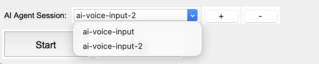 Switch between sessions